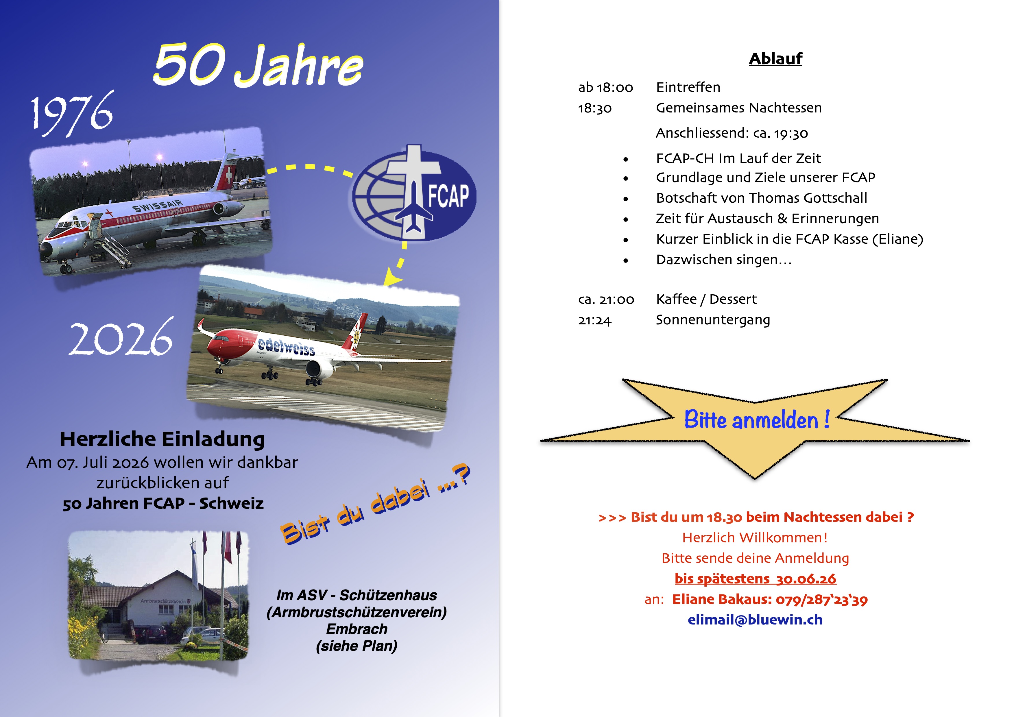 Einladung 50